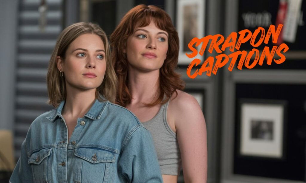 Strapon Captions