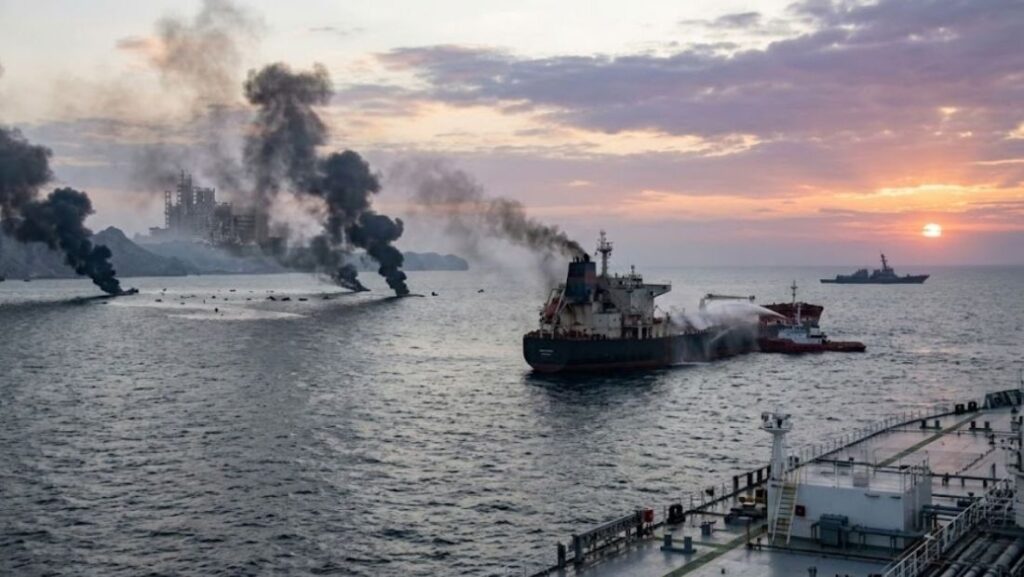 Iranian naval ships have been destroyed and sunk, Trump says